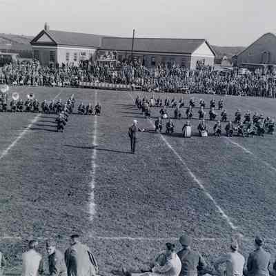 Halftime band performance