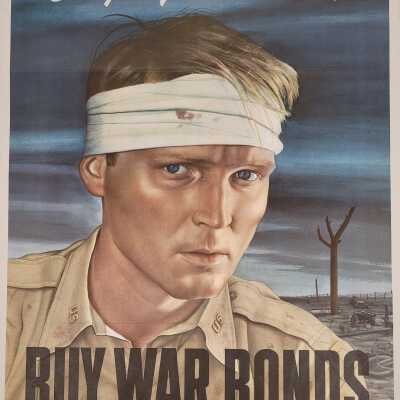 Doing all you can brother? Buy war bonds