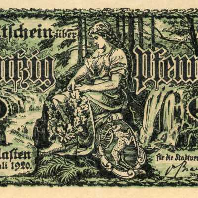 German City of Sankt Blasien Fifty Pfennig Notgeld-1920