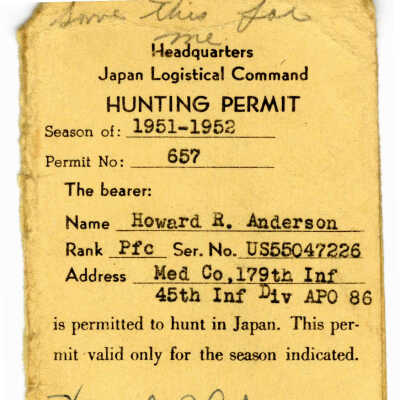 Hunting Permit
