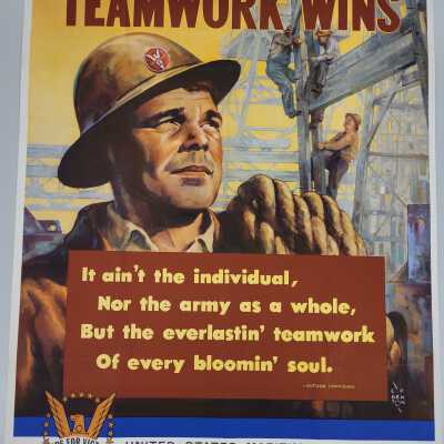 Teamwork Wins- Shipbuilding