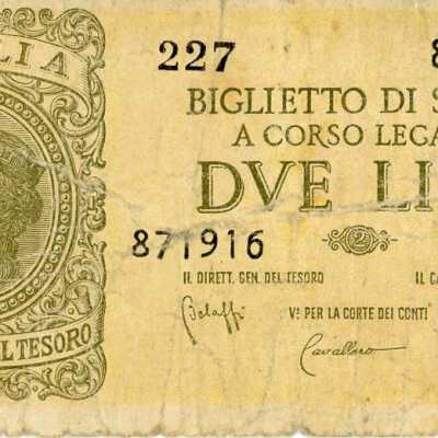 Italian Two Lire-1944