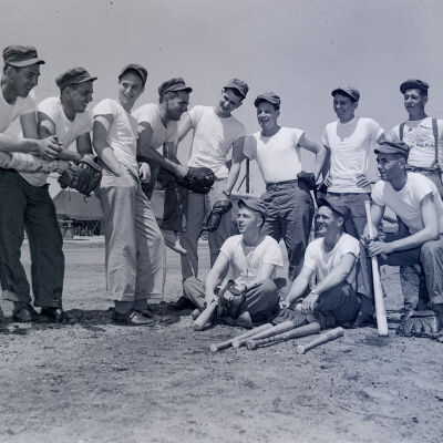 Soldier baseball team