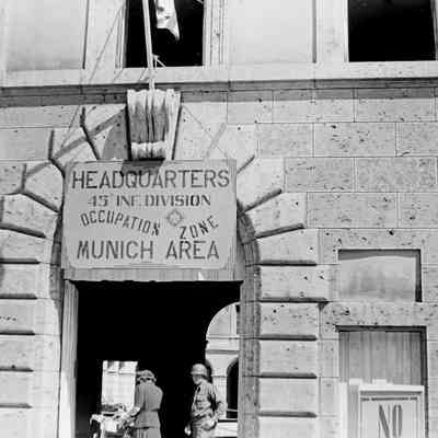 45th Division Occupation Zone Headquarters