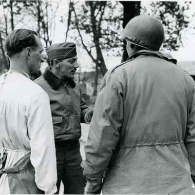 General Frederick at Dachau