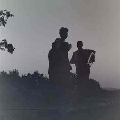 Silhouettes of entertainers