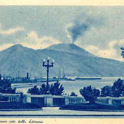 Mt. Vesuvius Postcard