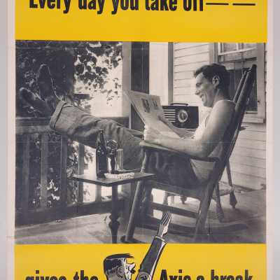 Every day you take off gives the Axis a break