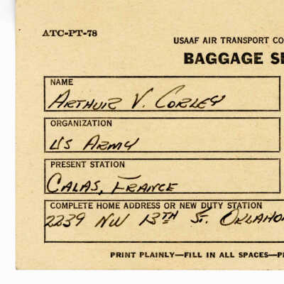 Baggage Slip