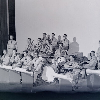 45th Division Combo on stage