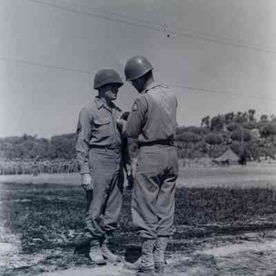 General Eagles awarding decorations