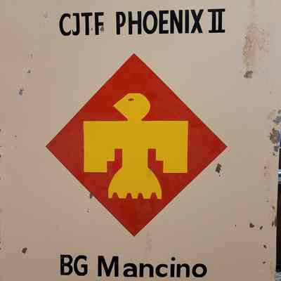 Camp Phoenix II Sign