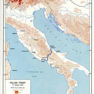 Anzio Beachhead Maps