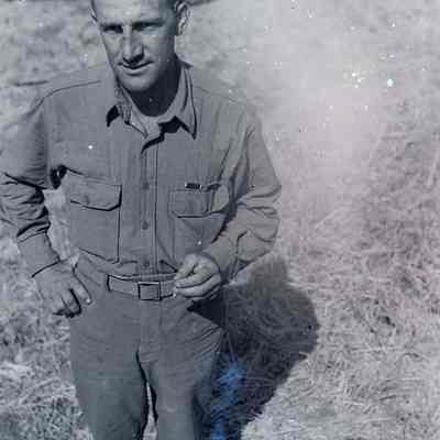 Portrait of soldier