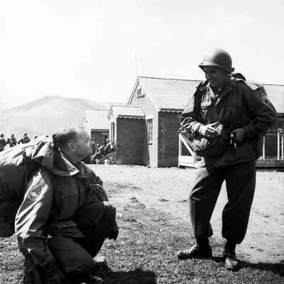 Soldiers with field gear