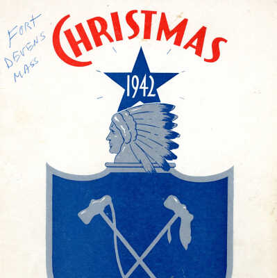 Christmas Dinner Menu and Roster for 179th Infantry