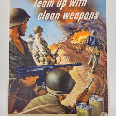 Team up with clean weapons