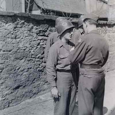 General Frederick awarding decorations
