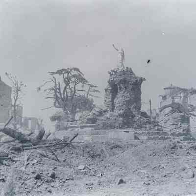 Destruction after the Anzio breakthrough