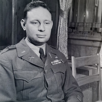 Portrait of unknown officer