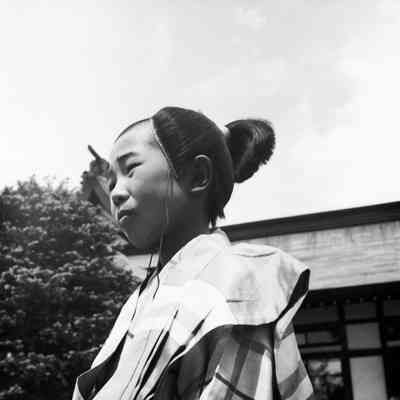 Portrait of Japanese woman