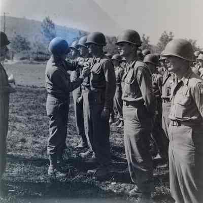 General Eagles awarding decorations