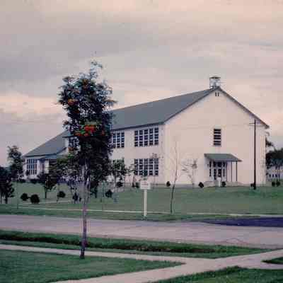 School house and field-grade officer's mess