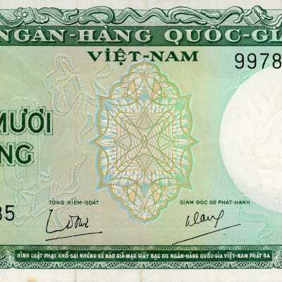 South Vietnamese Twenty Dong-1964
