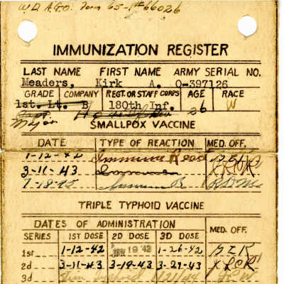 Immunization Register