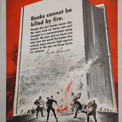 Books cannot be killed by fire : books are weapons in the war of ideas