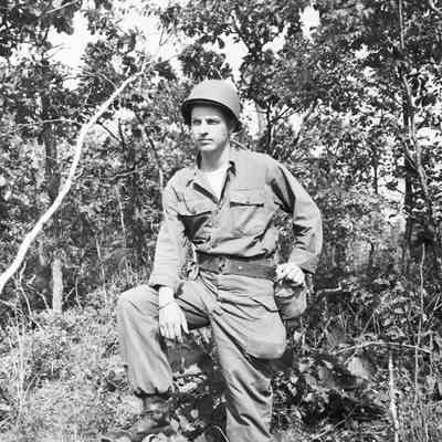 Portrait of unknown soldier