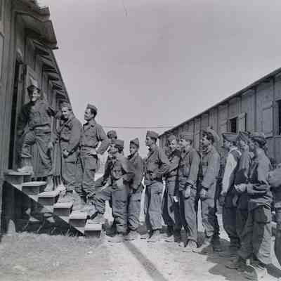 Soldiers preparing to return home
