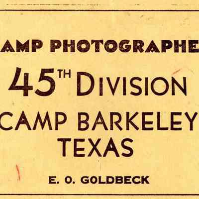 Photo Envelope from Camp Barkeley