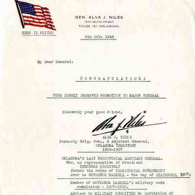 Letter of Congratulations