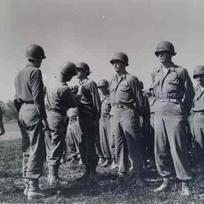 General Eagles awarding decorations