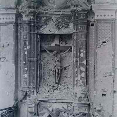 Bombed cathedral