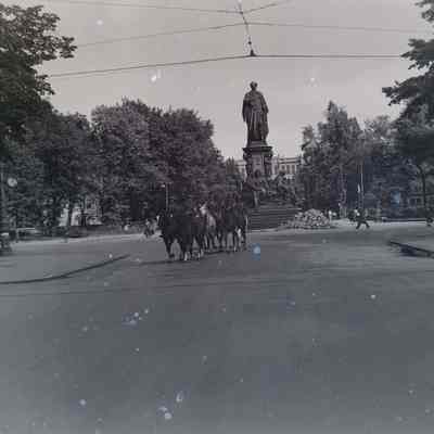 45th Military Police on horseback