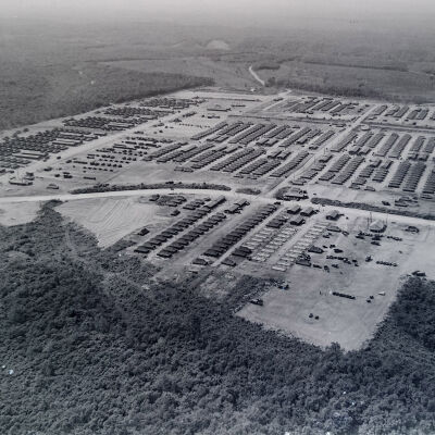 Aerial view of Camp Conrady