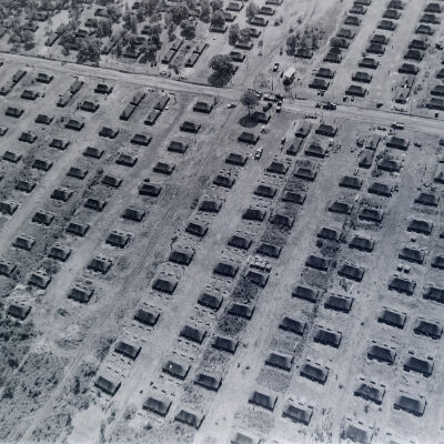 Aerial view of Camp Conrady