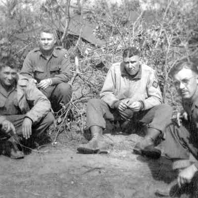 Officers at Anzio