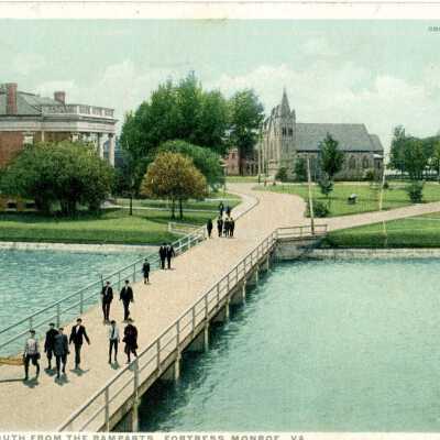 Postcard of Fortress Monroe, Virginia