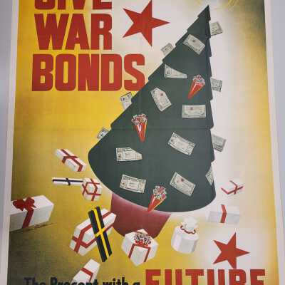 Give war bonds: the present with a future