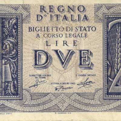 Italian Two Lire-1939