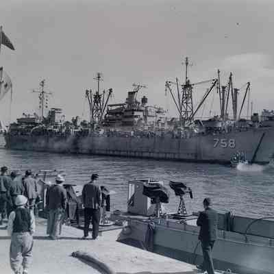 Ships at dock