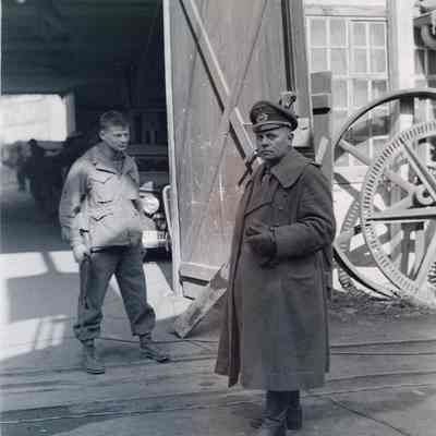 Captured German general