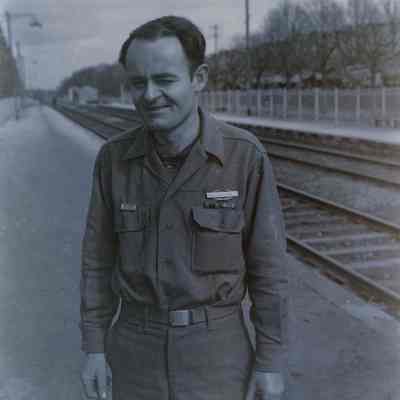 Portrait of soldier