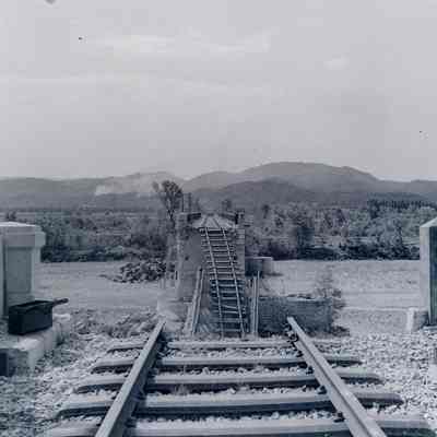Destroyed bridge
