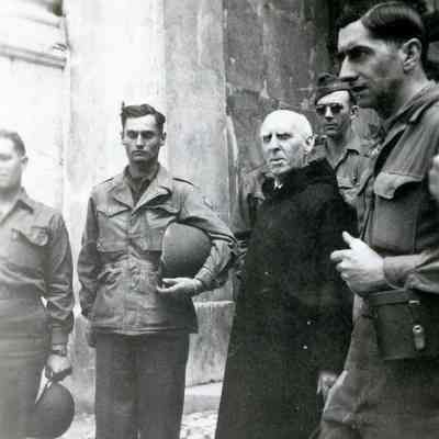 Soldiers with Monk
