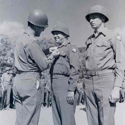 General Eagles awarding decorations