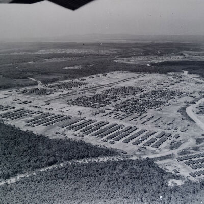 Aerial view of Camp Conrady